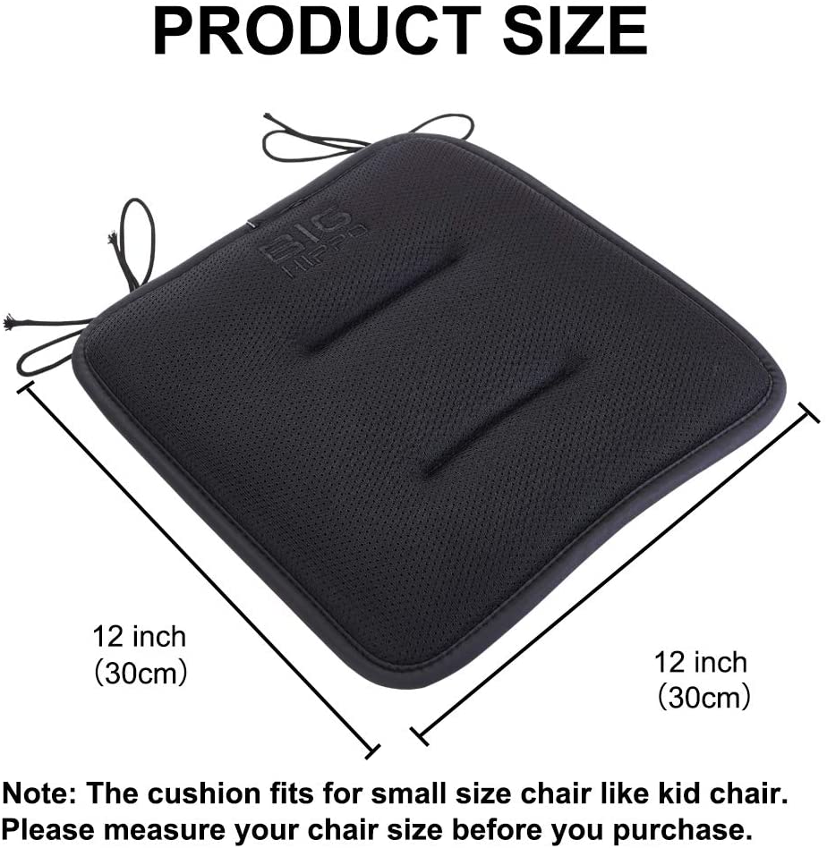 Big Hippo Kids Chair Cushion with Ties, Sandwich Mesh Fabric Chair Pads 1  PCS - 12 * 12 – Online store for your car