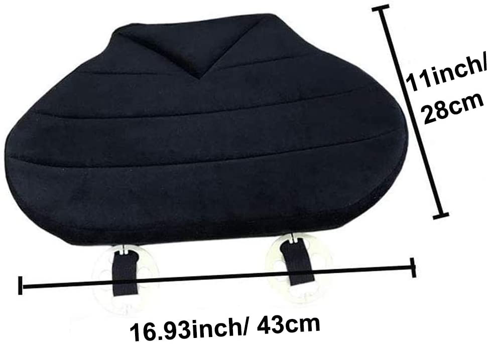 Orthopedic Memory Foam Seat Cushion - Ideal for Home Office Chair & Car Driver Seat Pillow