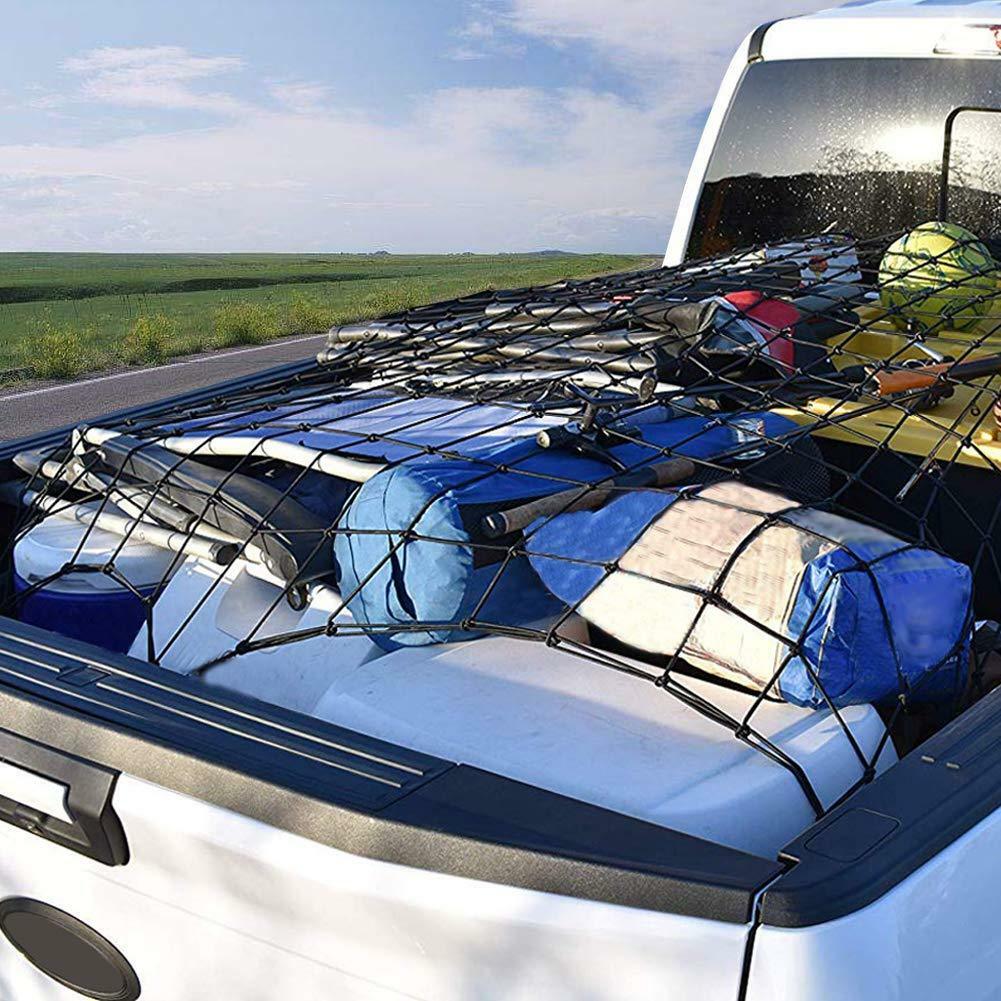Elastic Bungee Cargo Net for Pickup Truck Bed - 60"*48" - Online store for your car