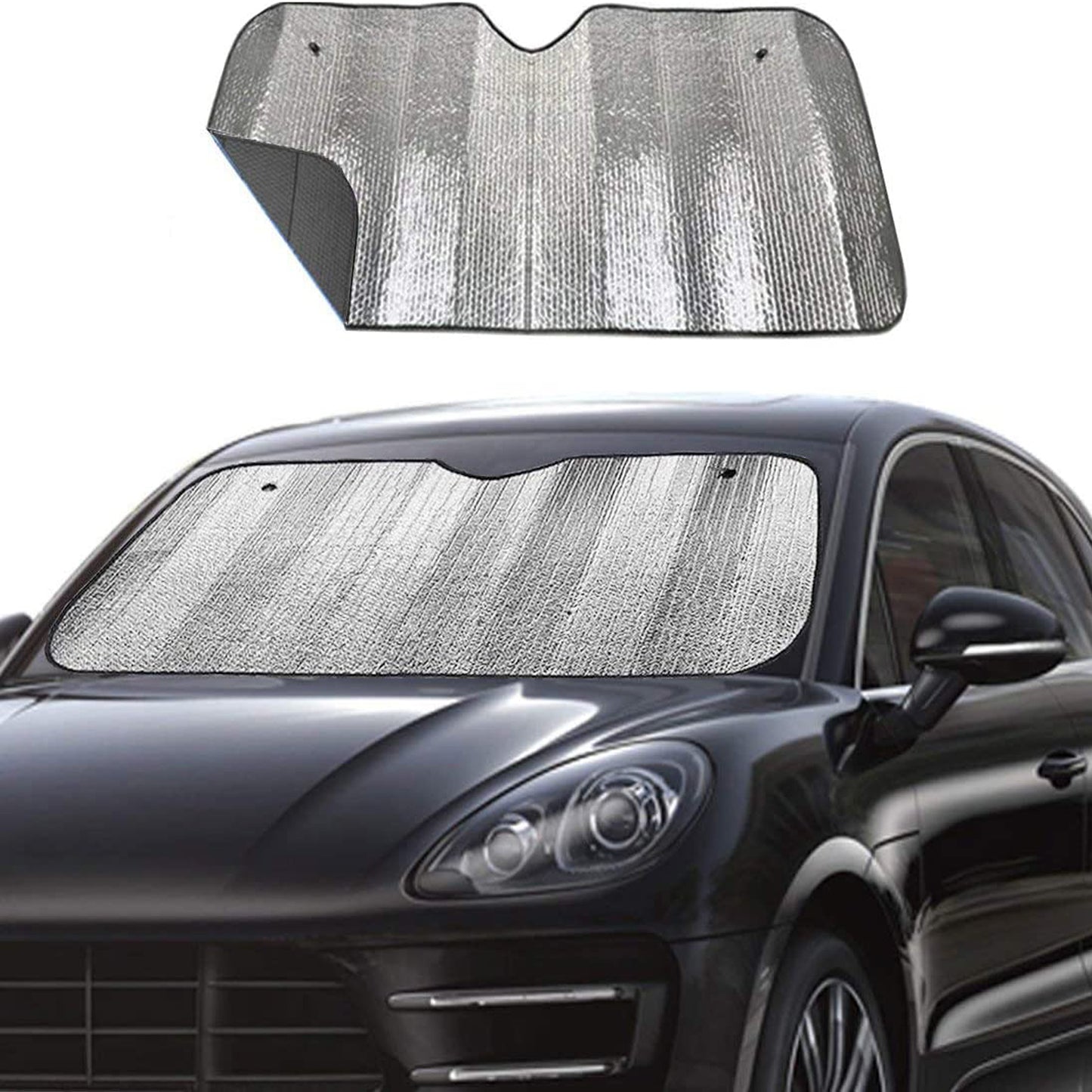 Big Ant Windshield Sun Shade Keeps Vehicle Cool - 55" x 27.5"