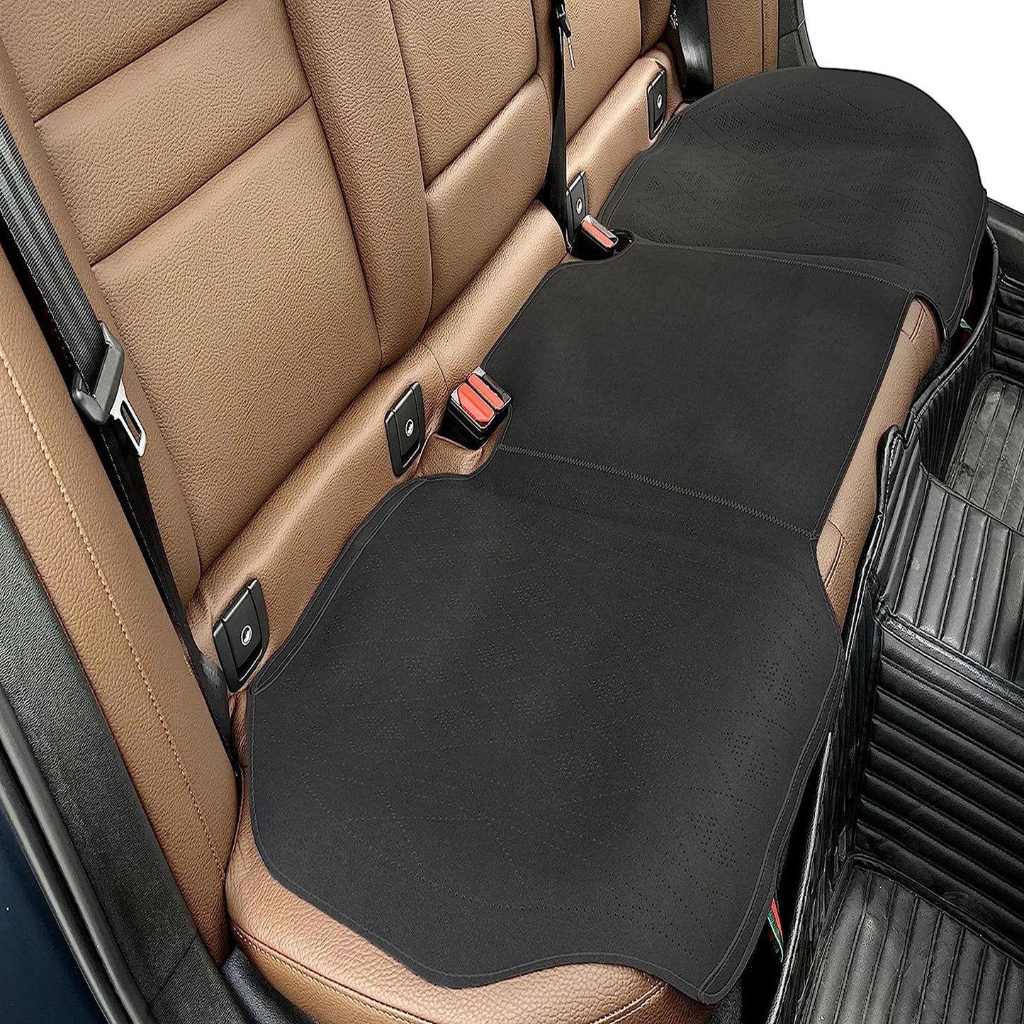 Big Ant Back Seat Cover, Rear Seat Covers Universal Fit, Car Seat Pad with Non-Slip Backing for SUV, Sedan, Van