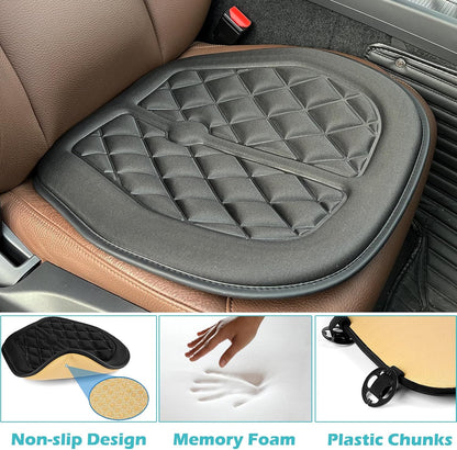 Big Ant Car Seat Cushion, Comfort Memory Foam Driver Seat Cushion Improve Driving View