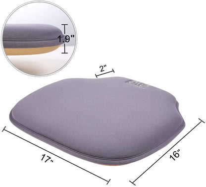 Non-Skid Backing Kitchen Dining Chair Cushion Seat Cushion with Ties 1 PCS - 17" * 16"