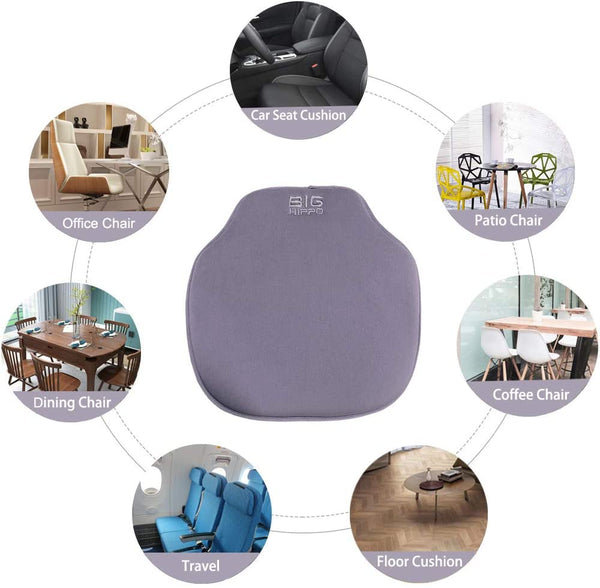 Non-Skid Backing Kitchen Dining Chair Cushion Seat Cushion with Ties 1 PCS - 17" * 16"