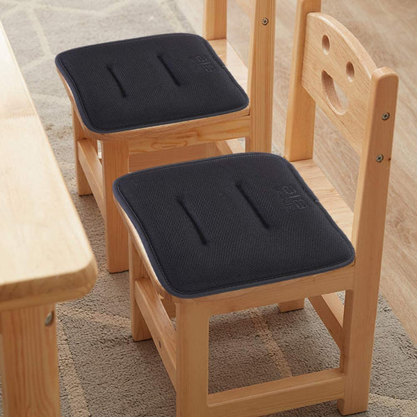 Kids Chair Cushion with Ties, Sandwich Mesh Fabric Chair Pads - 12" * 12"