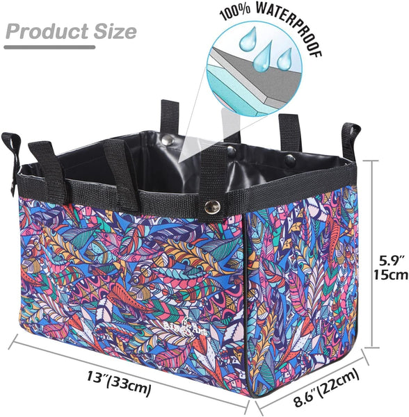 Rollator Bag Under Seat, Walker Bag Under Seat Bag for Four Wheel Rollator