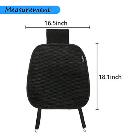 Breathable Car Seat Cushions High Elastic for Auto Supplies Home Office Chair - Black - Online store for your car