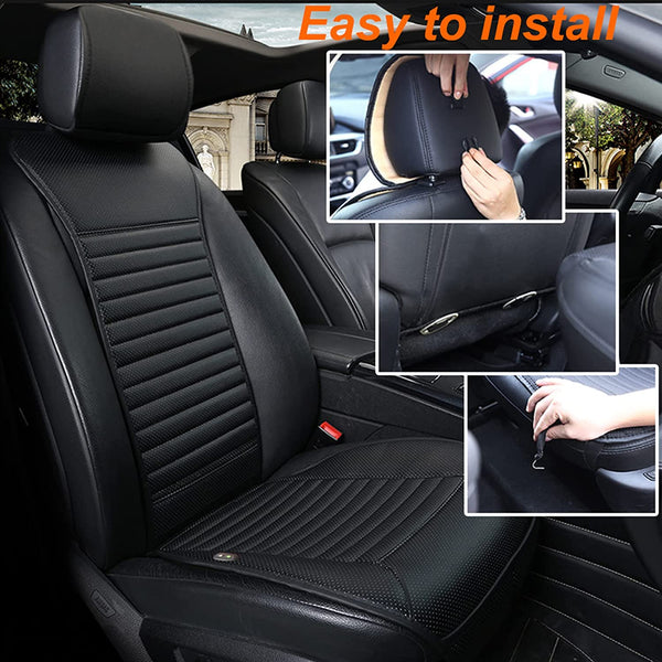 Big Ant Heated Car Seat Cover, 1 Pack Premium Quality 12V 24V Comfortable Heating Seat Cushion