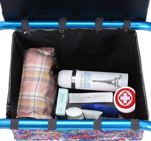 Rollator Bag Under Seat, Walker Bag Under Seat Bag for Four Wheel Rollator
