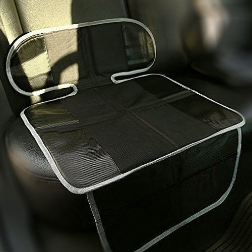 Car Seat Protector for Child & Baby, Dog Mat with Storage Pocket - Black - Online store for your car