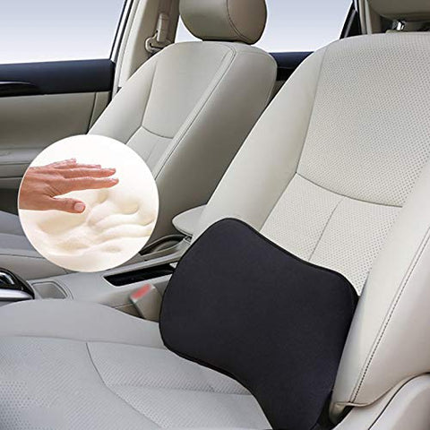 Lumbar Support, Big Ant Car Back Support with Massage Beads Ergonomic  Designed for Comfort and Lower Back Pain Relief - Car Seat Lumbar Support  for Driver, Office Chair, Wheelchair, Home