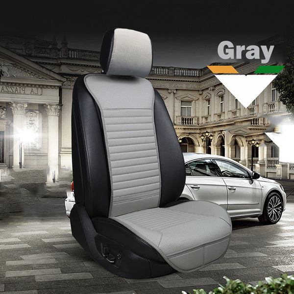 Sleek Design Heated Seat Cushion for 12V Car 24V Truck - Black Gray - Online store for your car