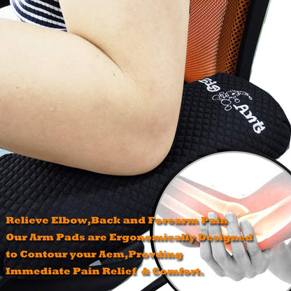 Chair Arm Rest Cushion - Memory Foam Office Chair Armrest Pads - 2PCS - Online store for your car