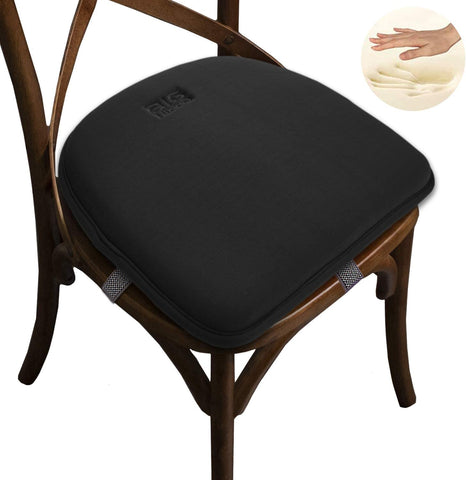 Memory Foam Chair Cushion Non Slip Rubber Back Thicken Chair Pad