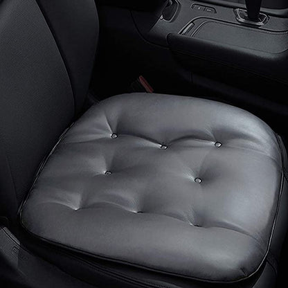 Soft Leather Car Seat Cushion Comfort for Car Office Home - Black - Online store for your car
