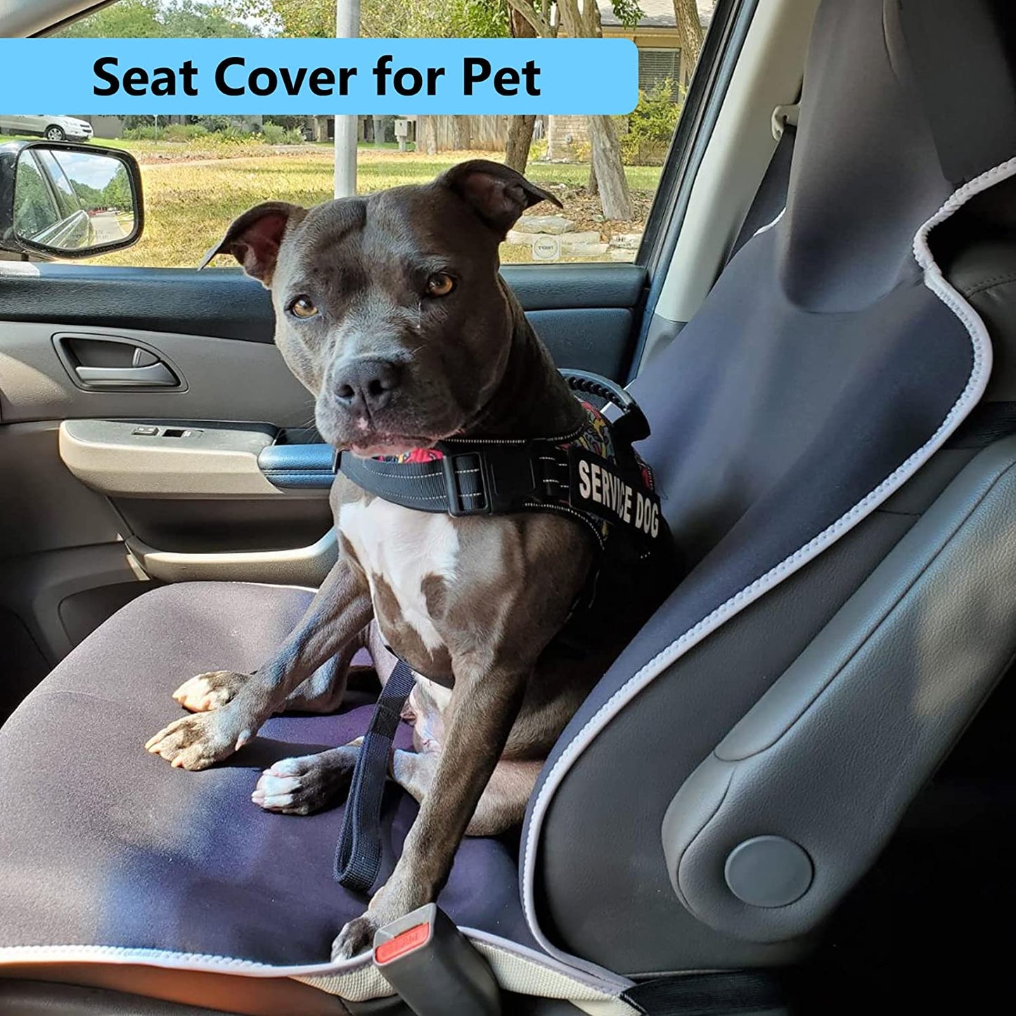 Big Ant 1 Pack Waterproof Car Seat Covers Universal Fit Neoprene Non-Slip Bucket Seat Cover