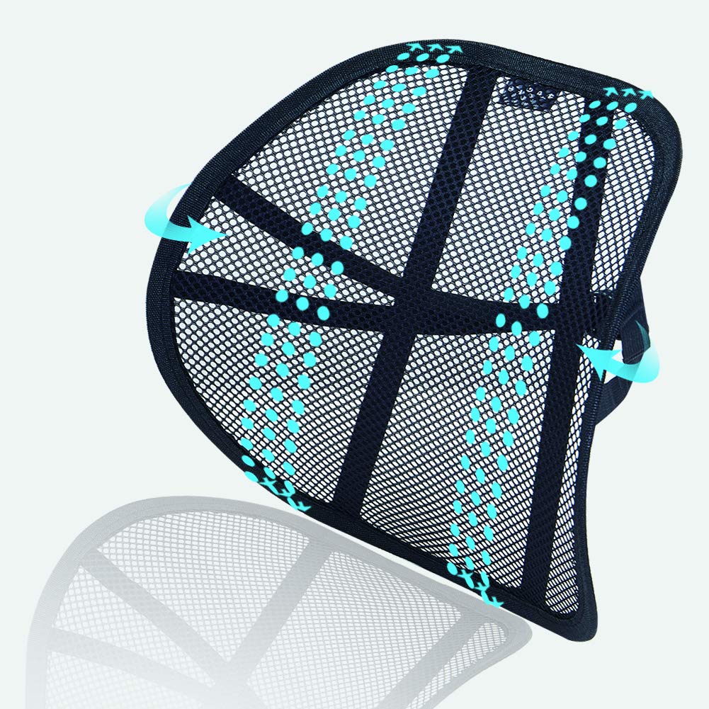 Big Ant Lumbar Support Upgraded - Car Back Support Mesh Double Layers ...