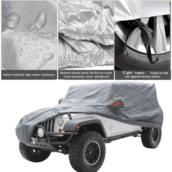 Waterproof Car Cover for Wrangler 2 Door / 4 Door