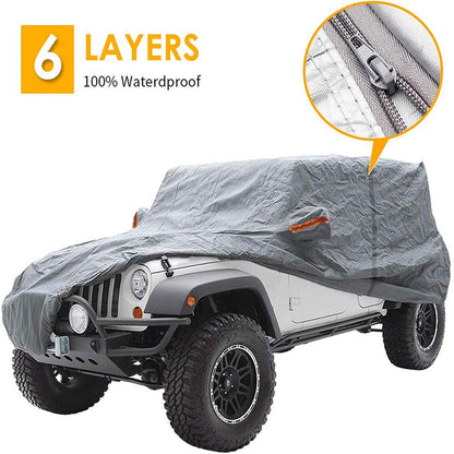 Big Ant Halve autoafdekking voor Jeep Wrangler 4-deur Big Ant Halve autoafdekking voor Jeep Wrangler 4-deur