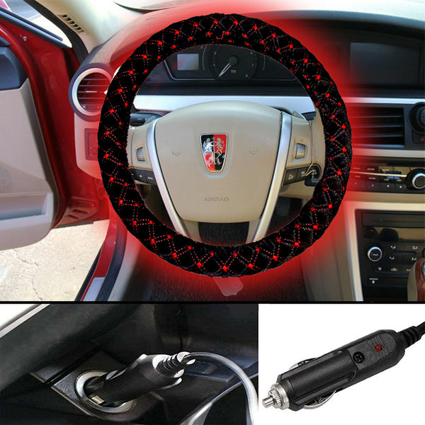 Big Ant Heated Steering Wheel Cover Heated Anti Slip Warmer