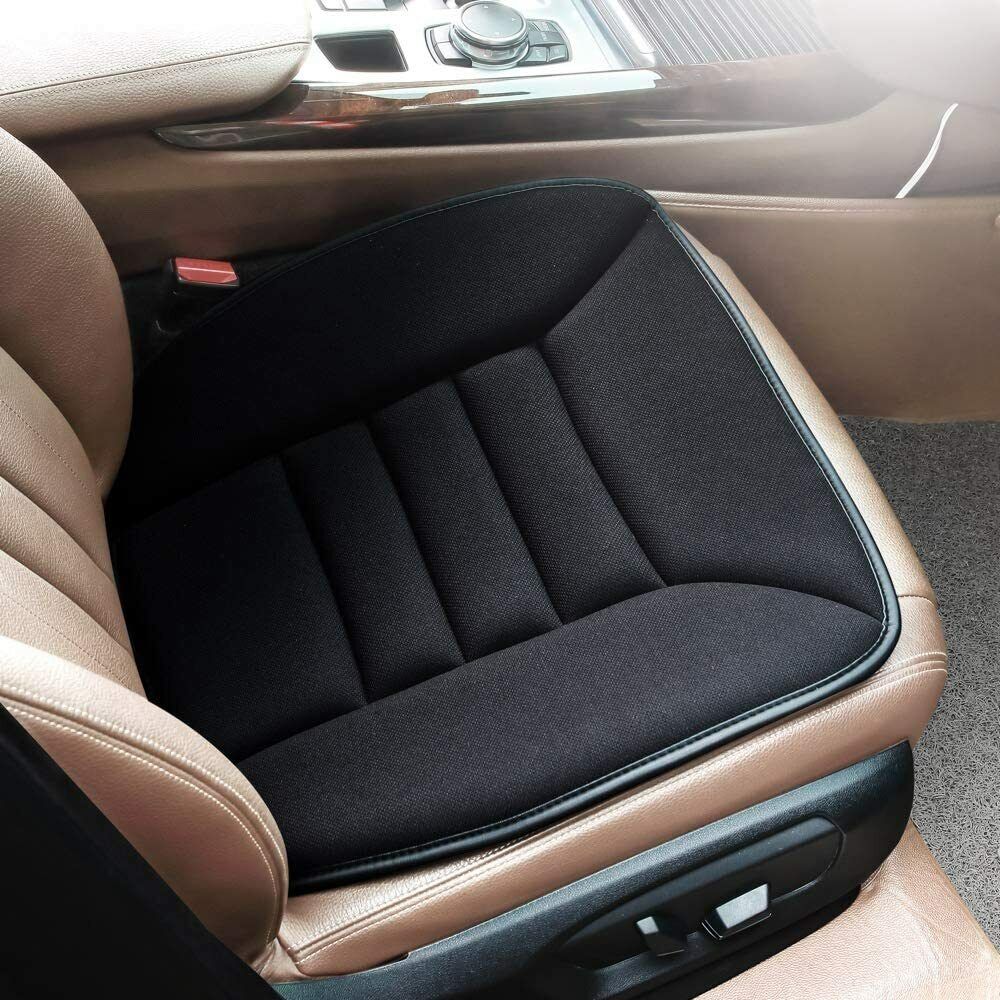 Big Ant Car Seat Cushion with Memory Foam Black / 1Pack